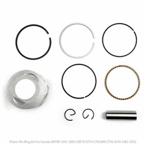 Piston Pin Ring Kit For Honda XR70R 1997-2003 CRF70 ST70 C70CWR CT70 JH70 1982-2012