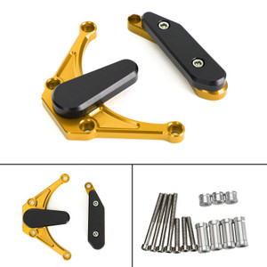 Motorcycle Engine Case Stator Cover Guard Slider For Yamaha Yzf R1 09-14 Gold