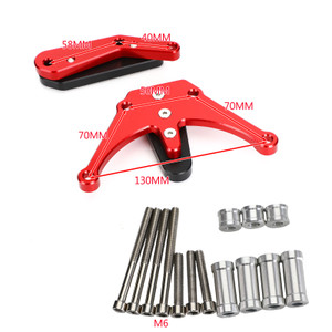 Motorcycle Engine Case Stator Cover Guard Slider For Yamaha Yzf R1 09-14 Red