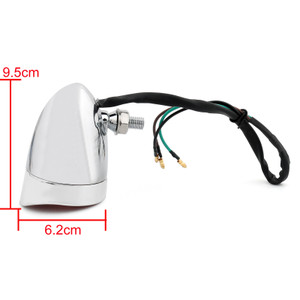 Universal Motorcycle Rear License Plate Brake Single Tail Light Fit Harley