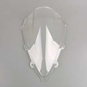 ABS Double Bubble Windscreen Windshield Fit For Aprilia RSV4 2009-2014 Clear