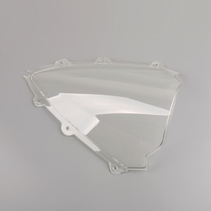 ABS Double Bubble Windscreen Windshield Fit For Aprilia RSV4 2009-2014 Clear