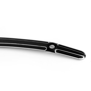 Black CNC Windshield Trim For Harley Electra Street Glide 2014-2016