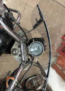 ABS Front Fork Windshield WindScreen For Honda Kawasaki Harley Suzuki Yamaha CLR