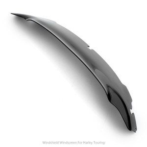 5" Wave Windshield Windscreen for Harley Touring Electra Street Glide 14-18 BLK