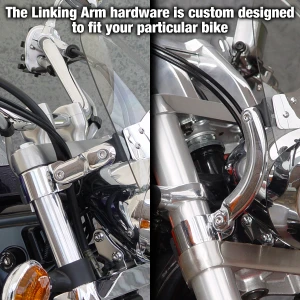 Windscreen Windshield For Kawasaki Suzuki Aprilia Indian Dyna Softail Sportster