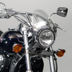 Windscreen Windshield For Kawasaki Suzuki Aprilia Indian Dyna Softail Sportster