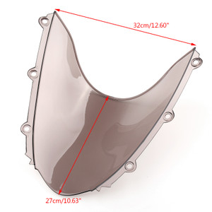 Windshield WindScreen Double Bubble For Honda CBR1000RR 2004-2007 2006 Smoke