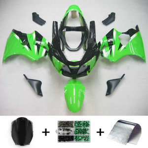 Injection Fairing Kit Bodywork Plastic ABS fit For Kawasaki ZX6R 636 2000-2002 #106