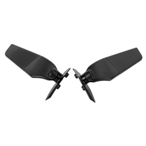 Swivel Wing Fin Rearview Mirrors For Yamaha YZF-R6 2017-2021 YZF-R7 2021-2022