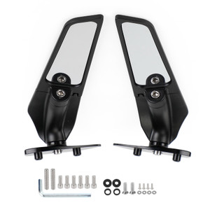 Adjustable Wing Fin Rearview Mirrors For Suzuki GSX-R 1000 GSXR1000 2017-2021
