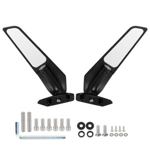 Swivel Wing Fin Rearview Mirrors For Suzuki GSX-R GSXR 1000 L7 - M1 2017 - 2021