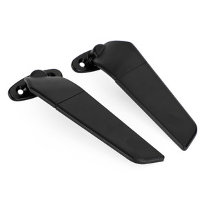 Swivel Wing Fin Rearview Mirrors For Suzuki GSX R GSX-R 600 750 1000 1300 99-21