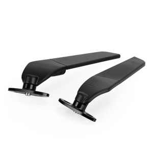 Swivel Wing Fin Rearview Mirrors For Yamaha YZF-R1 1998-2014 YZF-R6 1999-2018