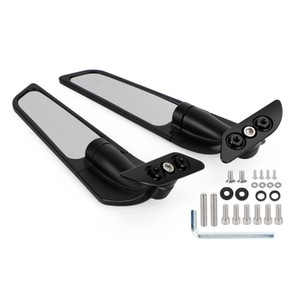Adjustable Wing Fin Rearview Mirrors For Ducati Panigale 1299 959 2015-2021