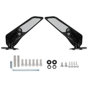Wing Fin Spoiler Side Rearview Mirrors For Ducati 959 1299 Panigale 2015-2021