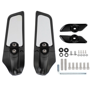 Wing Fin Spoiler Side Rearview Mirrors For Ducati 959 1299 Panigale 2015-2021