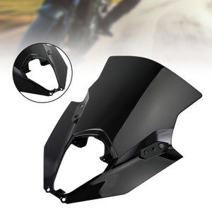 Windshield Windscreen Protector for Kawasaki NINJA 650 ER6F 2020-2022 Black