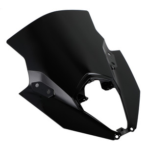 Windshield Windscreen Protector for Kawasaki NINJA 650 ER6F 2020-2022 Black