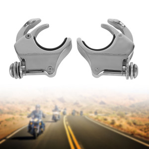 Windshield Fork Clamp Bracket Holder for Dyna Street Bob Wide Glide 2006+