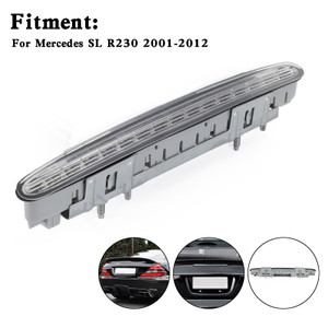 White 3rd Third Brake Light Stop Lamp For Benz SL R230 01-2012 SL500 SL600 SL63