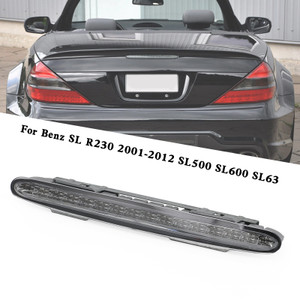 White 3rd Third Brake Light Stop Lamp For Benz SL R230 01-2012 SL500 SL600 SL63