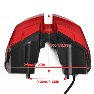 Tail Lights Turn Signal For DUCATI HYPERMOTARD 821 939 950 SP 2012-2021 Red