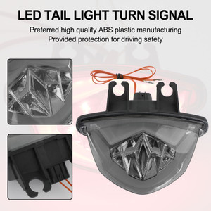 LED Tail Light Turn Signal For Suzuki GSXS 1000 F GSX-S 750 Z 2017-2021 Black