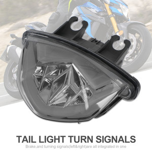 LED Tail Light Turn Signal For Suzuki GSXS 1000 F GSX-S 750 Z 2017-2021 Black