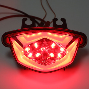 LED Tail Light Turn Signal For Suzuki GSXS 1000 F GSX-S 750 Z 2017-2021 Black