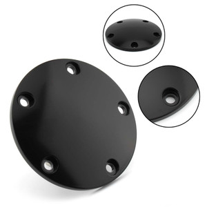 Domed Point Timing Ignition Timer Cover Black For Fltr Electra Glide Dyna Fxst