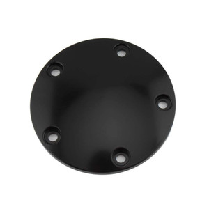 Domed Point Timing Ignition Timer Cover Black For Fltr Electra Glide Dyna Fxst