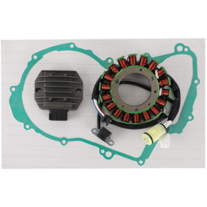 Magneto Stator+Voltage Rectifier+Gasket For Yamaha Big Bear 400 YFM400 02-12