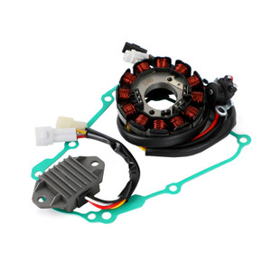 Magneto Stator+Voltage Rectifier+Gasket For Yamaha WR450F WR 450 F 2007-2011