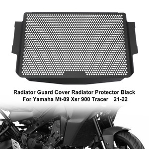 Radiator Guard Protector Radiator Cover Black For Yamaha Mt-09 Xsr 900 21-22