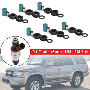 6PCS Fuel Injectors Repair Seal Rebuild Kit fit Toyota 3VZE 1988-1995 3.0L
