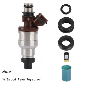 6PCS Fuel Injectors Repair Seal Rebuild Kit fit Toyota 3VZE 1988-1995 3.0L