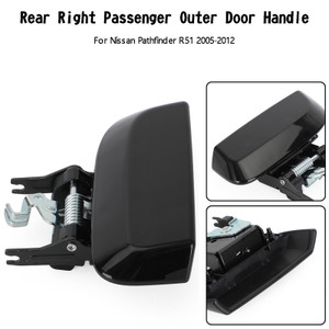 Rear Left Passenger Outer Door Handle For Nissan Pathfinder R51 2005-2012