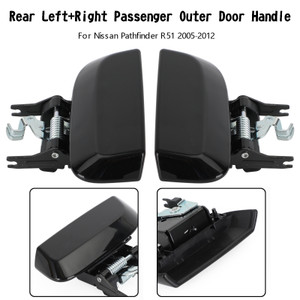 Rear Left+Right Passenger Outer Door Handle For Nissan Pathfinder R51 2005-2012