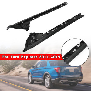 LH+RH Windshield Inner Trim Pillar Molding For Ford Explorer 2011-2019