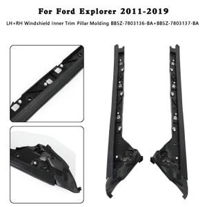 LH+RH Windshield Inner Trim Pillar Molding For Ford Explorer 2011-2019