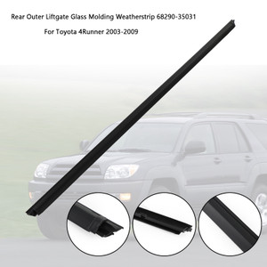 Rear Liftgate Glass Molding Weatherstrip 68290-35031 For Toyota 4Runner 03-2009