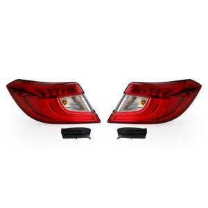 2x Side Tail Light Rear Lamp 33550TVAA01 33500TVAA01 For Honda Accord 18-2021 US
