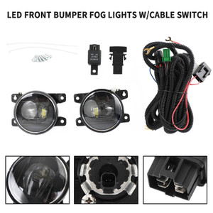 Front LED Fog Light Driving Lamp Switch Wiring Kit For Honda Civic 2022+