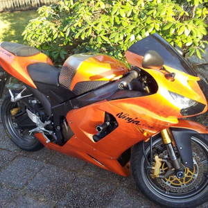 Injection Fairing Kit Bodywork Plastic ABS fit For Kawasaki ZX6R 636 2005-2006 #109