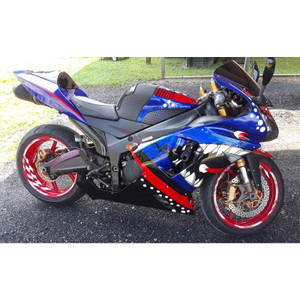 Injection Fairing Kit Bodywork Plastic ABS fit For Kawasaki ZX6R 636 2005-2006