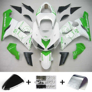 Injection Fairing Kit Bodywork Plastic ABS fit For Kawasaki ZX6R 636 2005-2006 #126