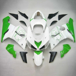 Injection Fairing Kit Bodywork Plastic ABS fit For Kawasaki ZX6R 636 2005-2006