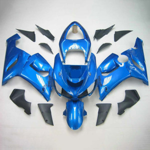 Injection Fairing Kit Bodywork Plastic ABS fit For Kawasaki ZX6R 636 2005-2006 #127