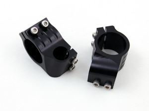 Clip-On 45MM Racer Handlebars Honda CBR600RR (2003-2004), CBR900RR (1993-1999), Black
